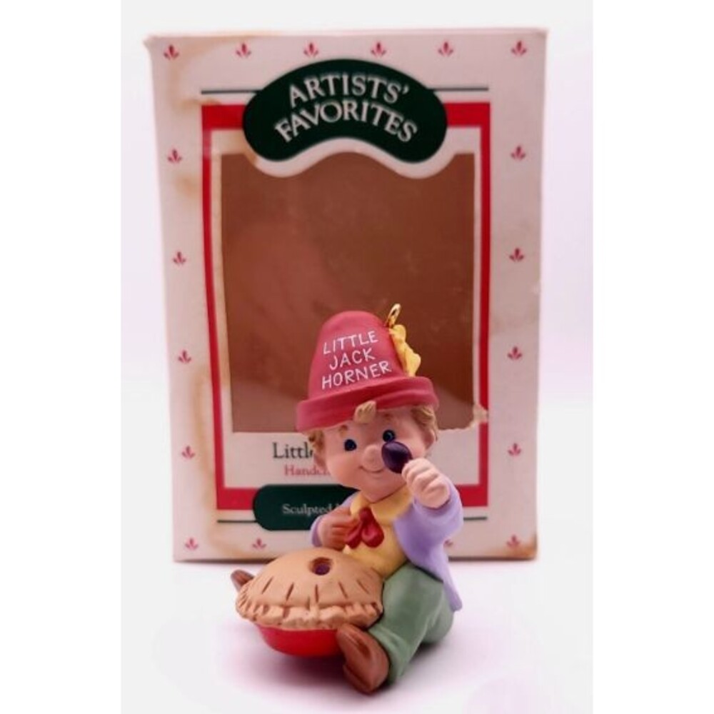 1988 Hallmark Ornament Vintage Little Jack Horner Artists Favorites Bob Siedler